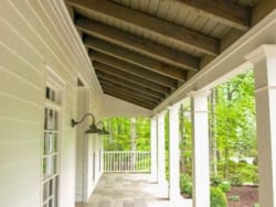 exposed rafters