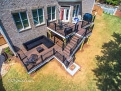 multi-level deck