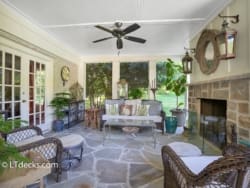 flagstone patio